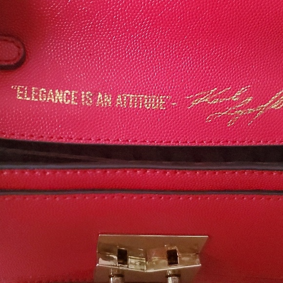 Karl lagerfield cross body bag with tags - Picture 3 of 8